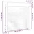  Oblon rulant, alb, 100 x 100 cm, aluminiu