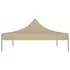  Acoperiș pentru cort de petrecere, bej, 4,5 x 3 m, 270 g/m²