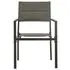  Set mobilier de exterior, 3 piese, oțel