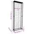  Suport sticle de vin pentru 108 sticle, metal   