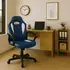 Scaun gaming US92 Euro, albastru, 55x55x88-100 cm