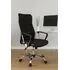 Scaun de birou directorial Kiros, Negru, 60x60x107-117 cm