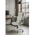 Scaun de birou directorial US25 Reno, alb, 63x69x110-122 cm