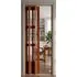 Usa Pliantă Tip Acordeon, cires, 203x82x0.6 cm