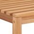  Set de mobilier de grădină cu 5 piese, 140x80 cm, lemn masiv de tec
