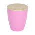 Taburet Dale roz, roz, 36.5x36.5x41.5 cm