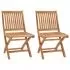 Set 2 bucati scaune de gradina pliabile, maro