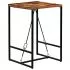  Masă de bar, 70 x 70 x 106 cm, lemn masiv reciclat