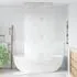 Roletă perdea de duș 100x240 cm Imprimeu Splash