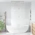  Roletă perdea de duș 80x240 cm Imprimeu Splash
