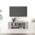  Dulap TV montat pe perete, gri beton, 102x35x35 cm, PAL