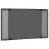 Plasă insecte extensibilă ferestre, antracit, (75-143)x50 cm