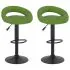 Set 2 bucati scaune de bar, verde deschis