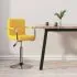  Scaun de bar, galben, material textil
