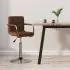  Scaun de bar, maro, material textil