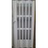 Usa Pliantă Tip Acordeon, alb, 203x82x0.6 cm