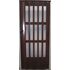 Usa Pliantă Tip Acordeon, nuc, 203x82x0.6 cm