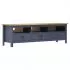 Comoda TV Hill Range, gri, 158 x 40 x 47 cm