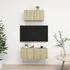  Set de dulapuri TV, 2 piese, stejar sonoma, lemn prelucrat