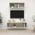  Set de dulapuri TV, 2 piese, stejar sonoma, lemn prelucrat