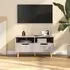  Comodă TV, gri beton, 90x40x48,5 cm, lemn prelucrat