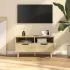  Comodă TV, stejar sonoma, 90x40x48,5 cm, lemn prelucrat