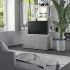  Dulap TV, gri beton, 80x34x36 cm, lemn prelucrat