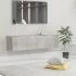  Comodă TV, gri beton, 120 x 30 x 30 cm, lemn prelucrat