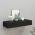  Dulap de perete cu sertar, negru, 60x23,5x10 cm, MDF