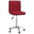 Scaun de bucatarie pivotant, bordo