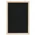 Tablă neagră pentru perete, 40 x 60 cm, lemn de cedru