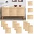  Ușă de dulap cu design lambriu, 39,5x39,4 cm, lemn masiv de pin