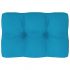 Perna pentru canapea din paleti, albastru, 60 x 40 x 10 cm