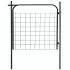  Poartă pentru gard de de gradină 100 x 100 cm antracit