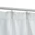 Set 2 bucati draperii opace cu carlige, alb, 140 x 225 cm