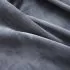 Set 2 bucati draperii opace cu inele, antracit, 140 x 245 cm