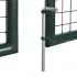Poarta din plasa pentru gradina 289 x 200 cm / 306 x 250 cm, verde, 306 x 250 cm