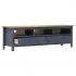 Comoda TV Hill Range, gri, 158 x 40 x 47 cm