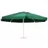 Panza de schimb umbrela de soare de gradina, verde, Φ 600 cm