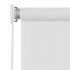 Jaluzea tip rulou de exterior, alb, 100 x 140 cm