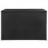 Lada de depozitare de gradina, negru, 150 x 100 x 100 cm