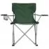 Set masa si scaune de camping, 3 piese, verde, 85 x 45 x 80 cm