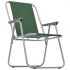 Set 2 bucati scaune camping pliabile, verde, 52 x 59 x 80 cm