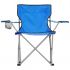 Set masa si scaune de camping, 3 piese, albastru, 85 x 45 x 80 cm
