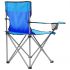 Set masa si scaune de camping, 3 piese, albastru, 85 x 45 x 80 cm