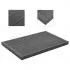 Element de podea pentru dus solar sau scara piscina, gri, 101 x 63 x 5.5 cm