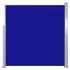 Copertina laterala retractabila, albastru, 140 x 300 cm