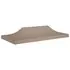  Acoperiș pentru cort de petrecere, gri taupe, 6 x 3 m, 270 g/m²