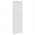 Șifonier de hol, alb, 55 x 25 x 189 cm, PAL