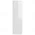 Șifonier, alb extralucios, 82,5x51,5x180 cm, PAL